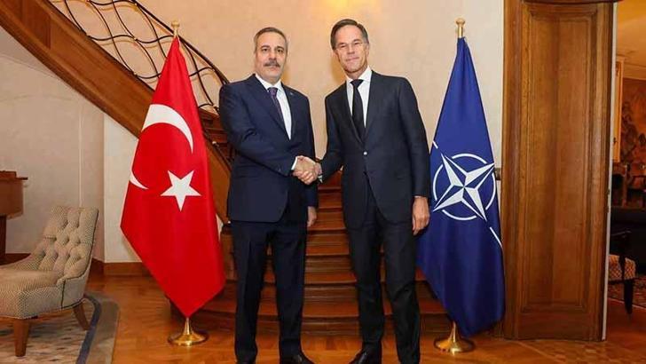 Dışişleri Bakanı Fidan, NATO Genel Sekreteri Mark ile görüştü