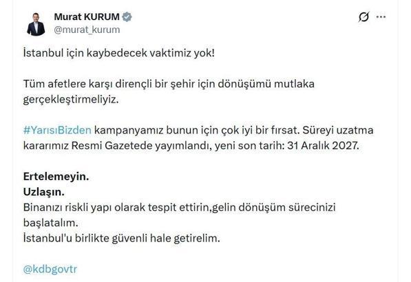 'Yarısı Bizden' desteği 31 Aralık 2027'ye kadar uzatıldı