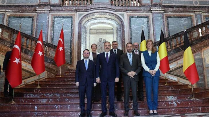 Dışişleri, Adalet ve İçişleri bakanları Belçika'da
