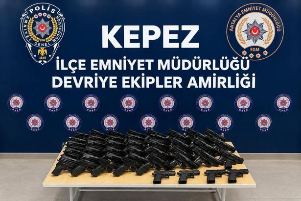 Kaçak silah operasyonu