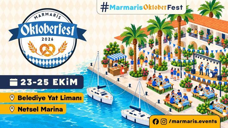 Marmaris Oktoberfest'26, 23-25 Ekim'de düzenlenecek