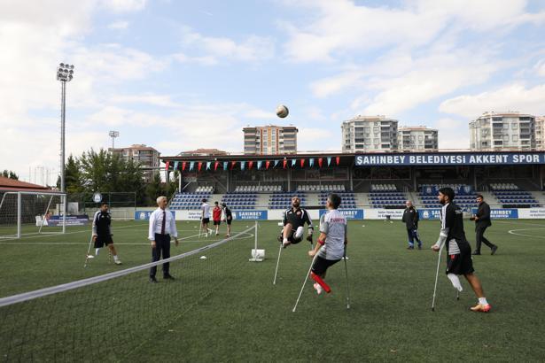 Ampute Futbol Milli Takımı dünya kupası için kamp çalışmalarını sürdürüyor