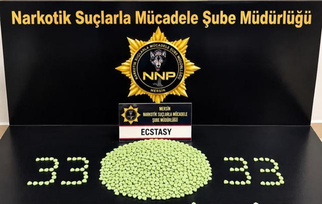 Mersin’de uyuşturucu operasyonunda 4 tutuklama