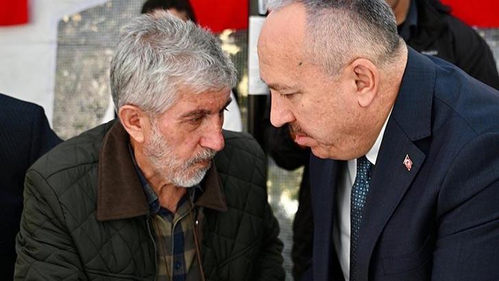 Emniyet Genel Müdürü Fidan, şehit polis memurunun ailesini ziyaret etti