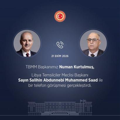 Kurtulmuş, Libyalı mevkidaşı Saad ile görüştü