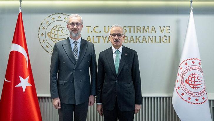 Bakan Uraloğlu, Ukrayna'nın Ankara Büyükelçisi Dzhelialov ile bir araya geldi