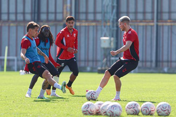 Samsunspor, Amed Sportif Faaliyetler maçının hazırlıklarını sürdürdü