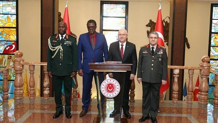 Bakan Güler, Gambiyalı mevkidaşı Joof ile görüştü