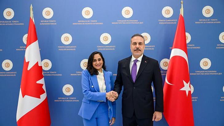 Bakan Fidan, Kanadalı mevkidaşı Anand ile görüştü