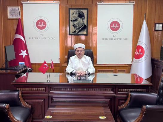 Burdur müftüsü göreve başladı