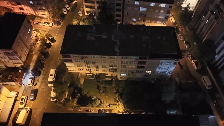 Eyüpsultan’da kolonlarından ses gelen 5 katlı bina tahliye edildi