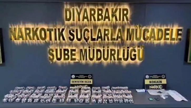 Diyarbakır’da uyuşturucu operasyonlarında 67 tutuklama