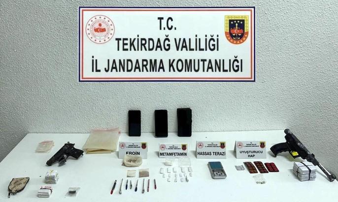 Uyuşturucu satışı yapılan eve operasyonda 1 tutuklama