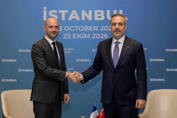 Bakan Fidan, Fransa Avrupa ve Dışişleri Bakanı Jean-Noel Barrot ile bir araya geldi