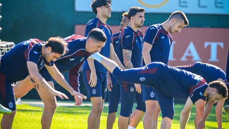 Trabzonspor, Çaykur Rizespor maçı hazırlıklarına başladı