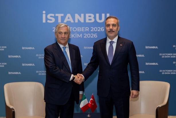 Bakan Fidan, İtalya Dışişleri Bakanı Antonio Tajani ile bir araya geldi