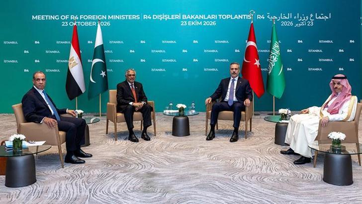 R4 grubu dışişleri bakanlarından ortak bildiri: İsrail işgali istikrarsızlığın temel kaynağı