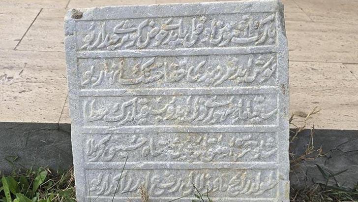 Tekirdağ’da 1813 yılına tarihlenen kitabe bulundu