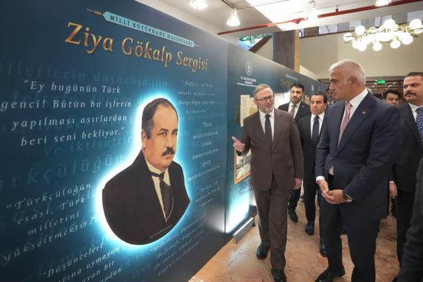 Ziya Gökalp'in fikri mirası, doğumunun 150'nci yıl dönümünde Milli Kütüphane'de