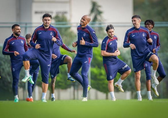 Trabzonspor, Çaykur Rizespor maçı hazırlıklarını sürdürdü