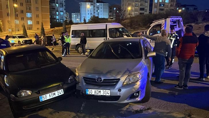 Nevşehir'de zincirleme kaza: 4 yaralı