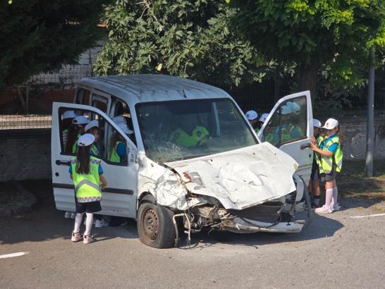 Samsun’da ‘Çocuklar Öğreniyor, Trafik Bilinci Gelişiyor’