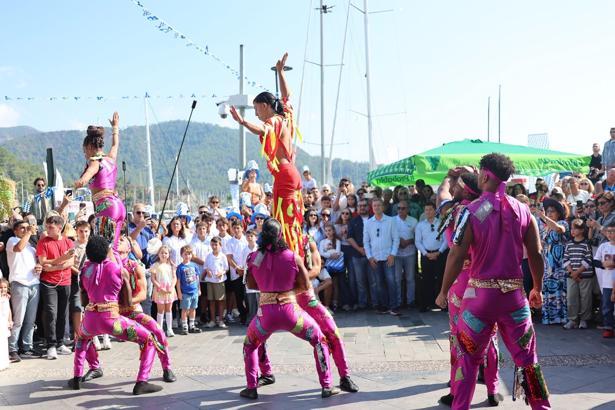 Marmaris'te sonbaharın ritmi Oktoberfest'le yükseldi