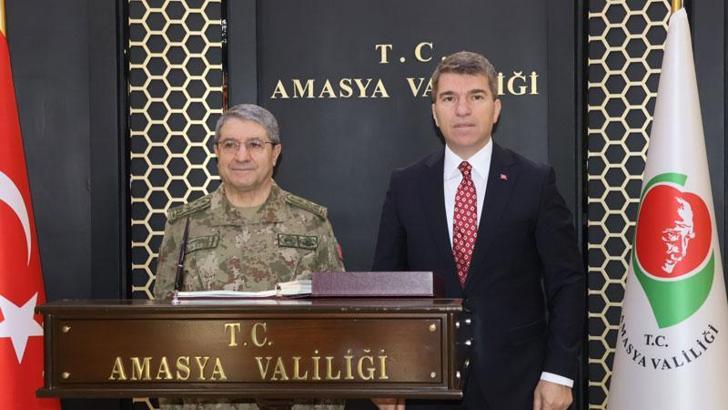 Genelkurmay Başkanı Orgeneral Bayraktaroğlu, Amasya Valiliği'ni ziyaret etti