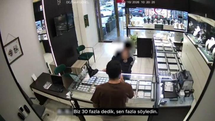 Esenyurt'ta kuyumcuya silahlı saldırının yeni görüntüleri ortaya çıktı