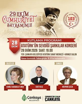 Cumhuriyet Bayramı, Çankaya’da çeşitli etkinliklerle kutlanacak