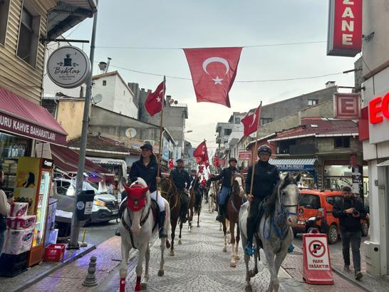 İnebolu'da 3'üncü İstiklal Yolu Atlı Yürüyüşü başladı