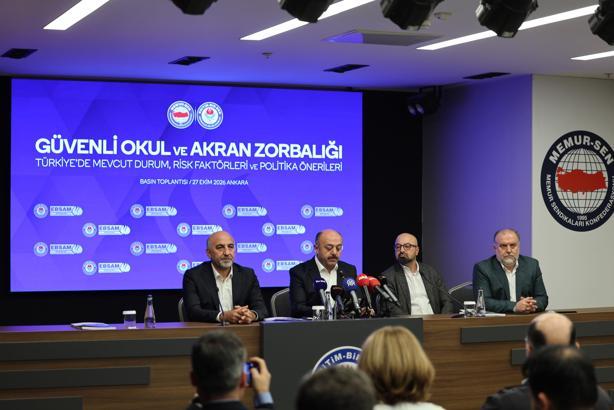 Eğitim-Bir-Sen’den, ‘Güvenli Okul ve Akran Zorbalığı’ araştırması