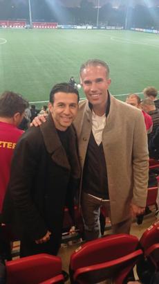 Robin van Persie Göztepe U19 maçına geldi