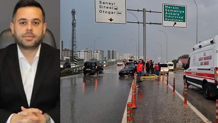 Yön tabelasının direğine çarpan otomobilin sürücüsü öldü