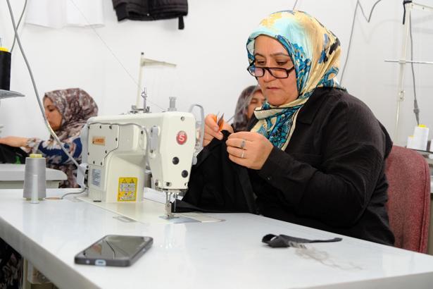 Van'da kadınlar meslek öğreniyor