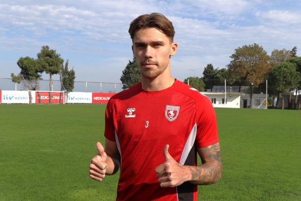 Samsunsporlu Drapinski: Yeni bir başlangıç yapıp her maçı kazanmak istiyoruz