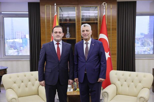 Bakan Bolat, Kuzey Makedonya Devlet Bakanı Zeynula ile görüştü