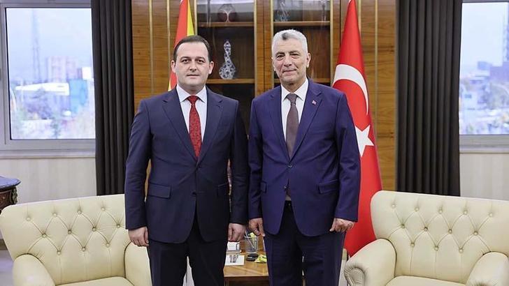 Bakan Bolat, Kuzey Makedonya Devlet Bakanı Zeynula ile görüştü