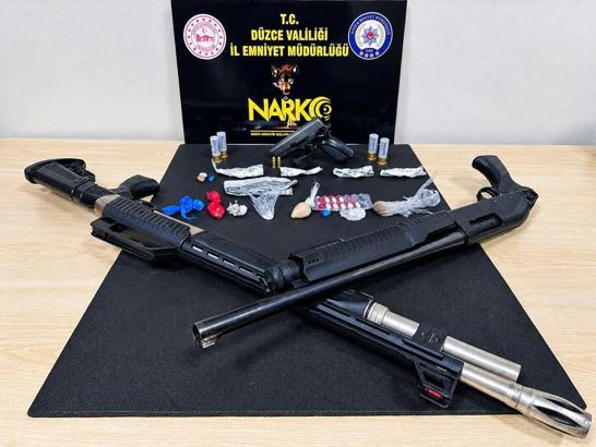 Düzce'de uyuşturucu operasyonu: 2 tutuklama
