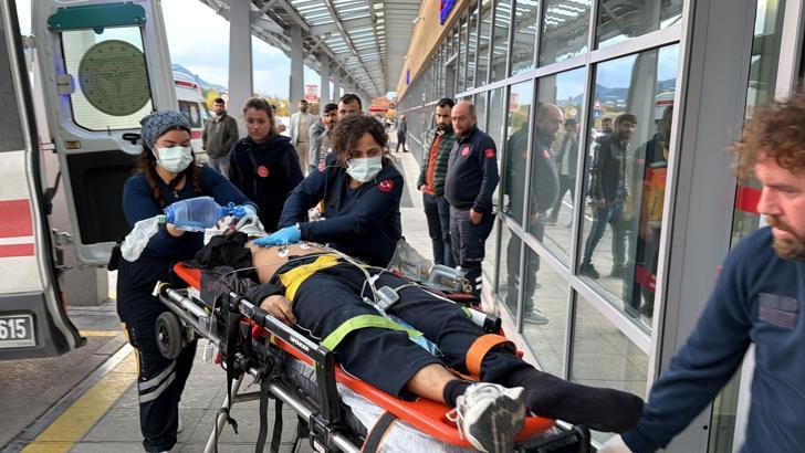 Kütahya’da yolcu treninin çarptığı yaya ağır yaralandı