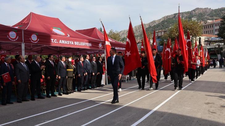 Amasya'da Cumhuriyet Bayramı'nın 103'ncü yılı coşkuyla kutlandı