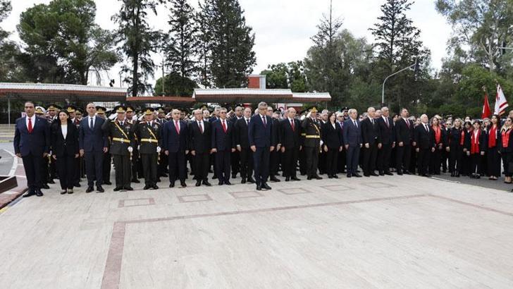 KKTC'de 29 Ekim Cumhuriyet Bayramı törenlerle kutlandı