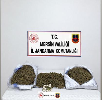Mersin’de uyuşturucu operasyonları; 2 tutuklama