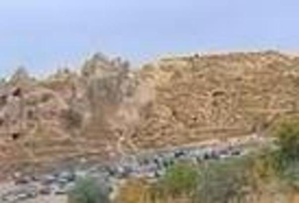 Kapadokya'da peribacasından kopan kayalar düştü; 3 ölü, 5 yaralı (7)