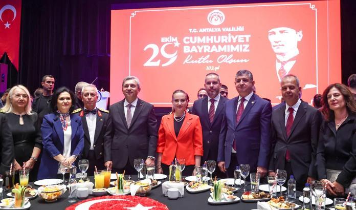 Cumhuriyetin 103'üncü yılı resepsiyonu
