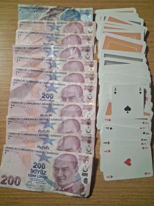 Kumar oynayan 6 kişiye toplam 69 bin lira ceza