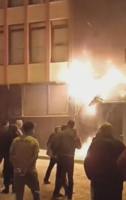 Kağıthane'de iş yerinde çıkan yangın söndürüldü