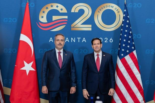 Dışişleri Bakanı Fidan,ABD Dışişleri Bakanı Rubio ile bir araya geldi