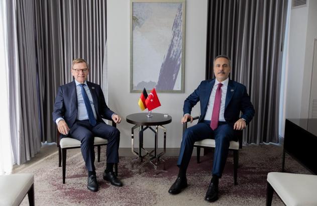 Bakan Fidan Atlanta'da Alman Mevkidaşı Wadephul ile görüştü