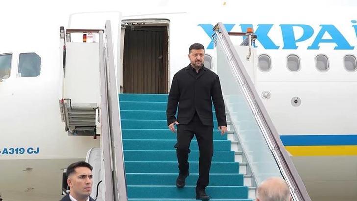 Ukrayna Devlet Başkanı Zelenskiy İstanbul'a geldi